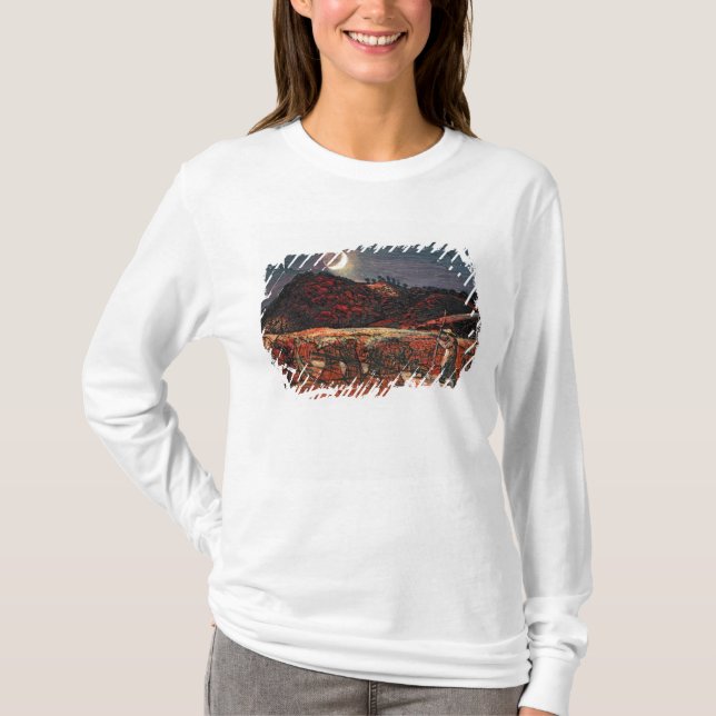 Cornfield by Moonlight, 1830 T-Shirt (Front)