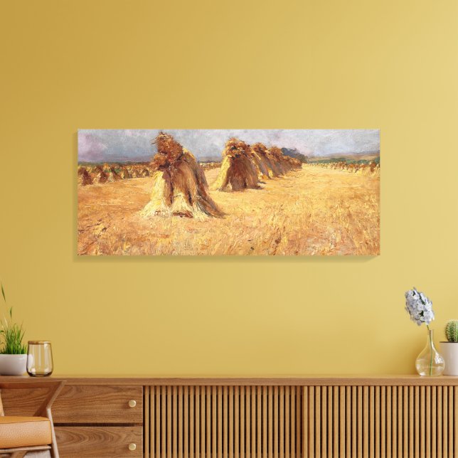 Cornfield – Olga Wisinger-Florian Canvas Print (Insitu(LivingRoom))