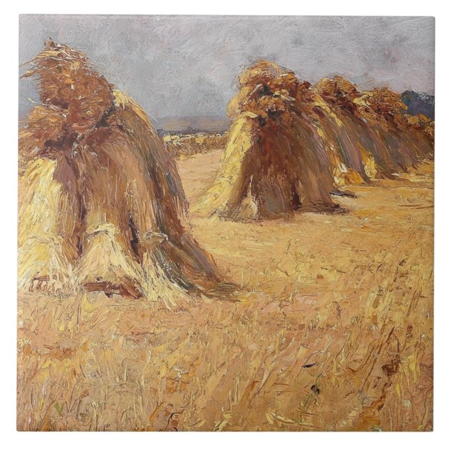 Cornfield – Olga Wisinger-Florian Tile (Front)