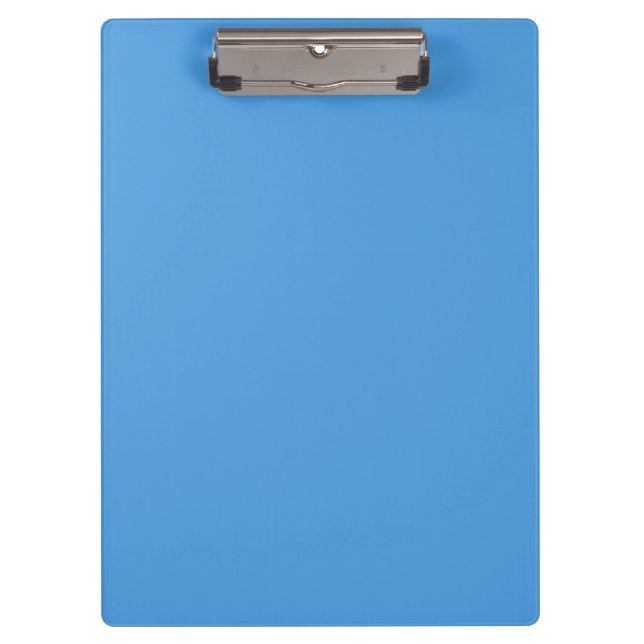 Cornflower Blue Clipboard (Front)