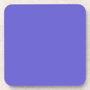 Cornflower Blue Cork Coaster