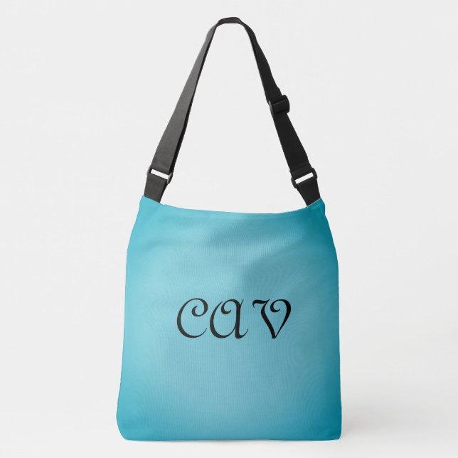 Cornflower Blue  Crossbody Bag (Front)