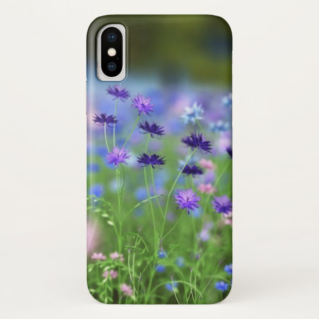 Cornflower Blue iPhone Case-Mate Case (Back)