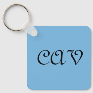 Cornflower Blue  Key Ring