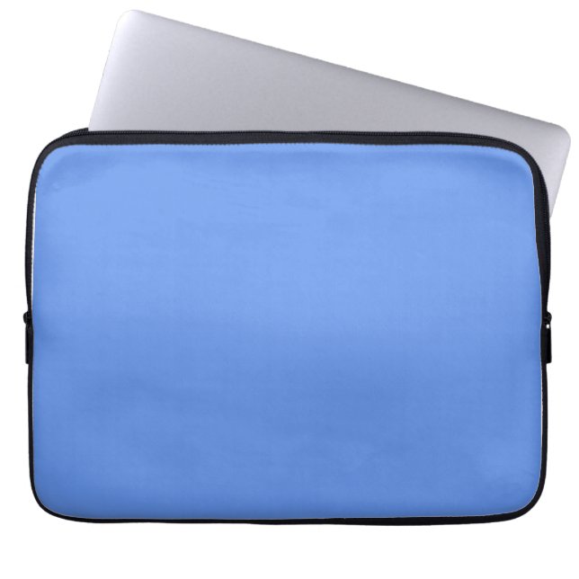 Cornflower Blue Laptop Sleeve (Front)