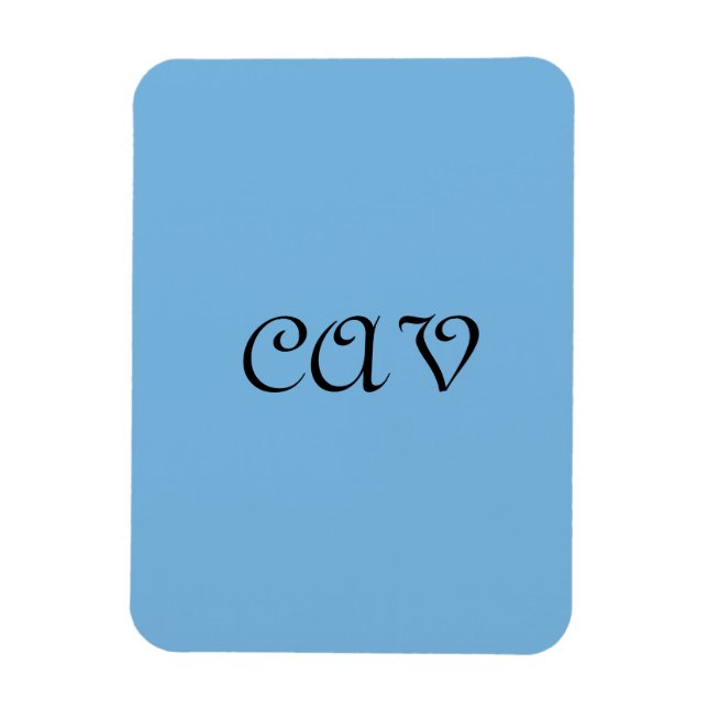 Cornflower Blue  Magnet (Vertical)