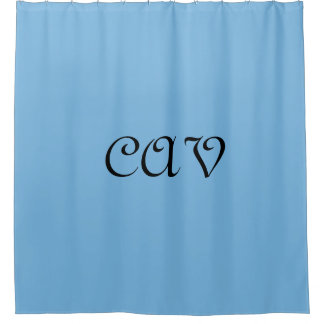 Cornflower Blue  Shower Curtain