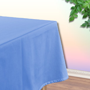 Cornflower Blue Solid Colour   Classic   Elegant  Tablecloth