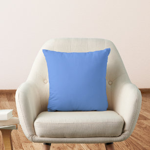 Cornflower Blue Solid Colour Cushion