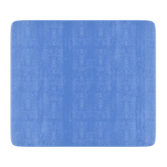 Cornflower Blue Solid Colour Cutting Board (Front)