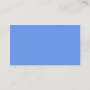 Cornflower Blue Standard Business Card