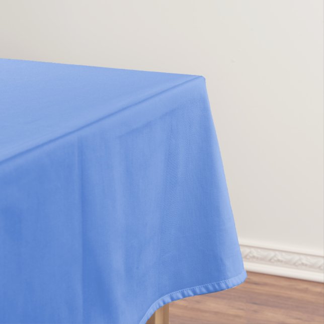 Cornflower Blue Tablecloth (In Situ)