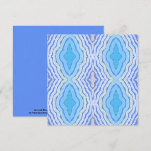 Cornflower Complimentary Colours Shabby Chic Desig Card