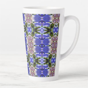 CORNFLOWER FLOWERS LATTE MUG