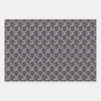 Cornflower lattice Wrapping Paper