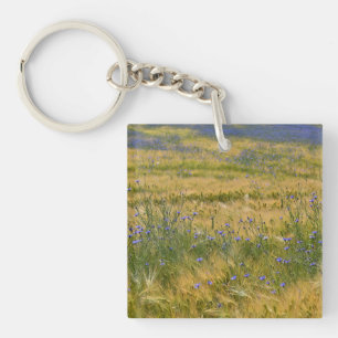 Cornflowers Field      Key Ring