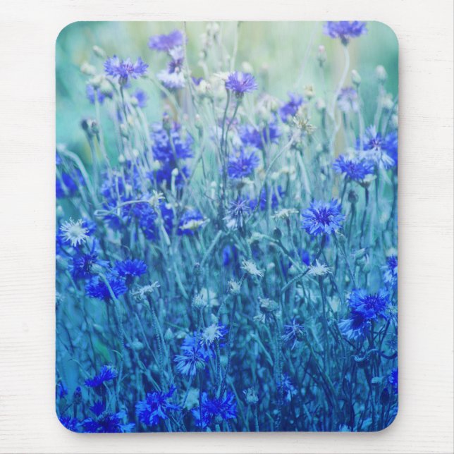 Cornflowers Mouse Mat (Front)