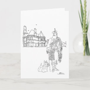 Cornhill Castle Scotland Card