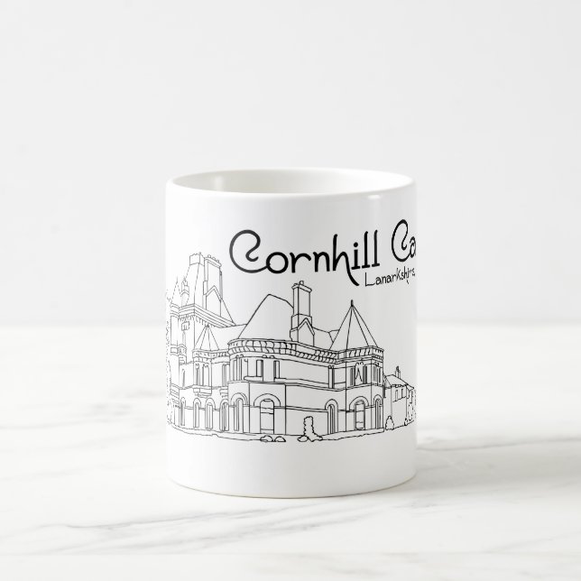 Cornhill Castle Scotland Coffee Mug (Center)