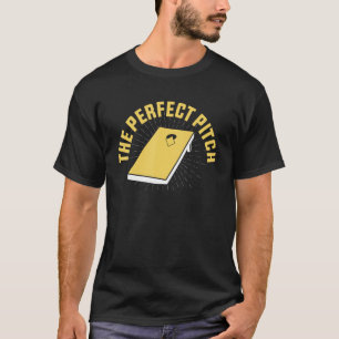 Cornhole Apperal The Perfect Pitch Cornhole 2 T-Shirt