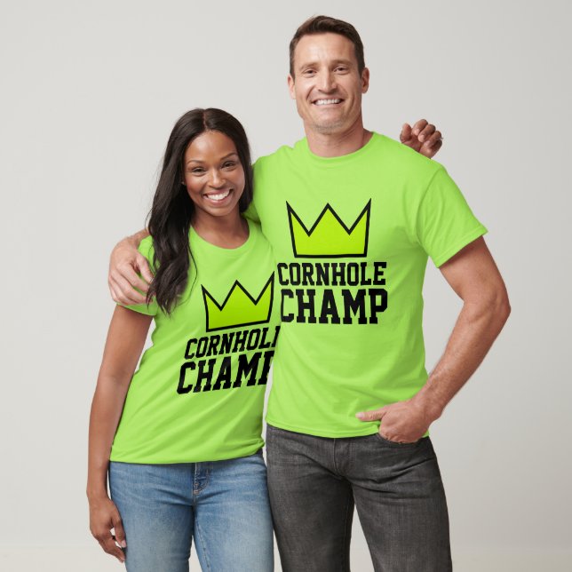 CORNHOLE CHAMP T-shirts (Unisex)