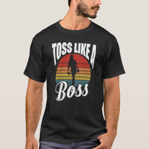 Cornhole Champ Toss Like a Boss for the Cornstar T-Shirt
