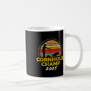 Cornhole Champion 2025, Cornhole Bags Tournament W Coffee Mug