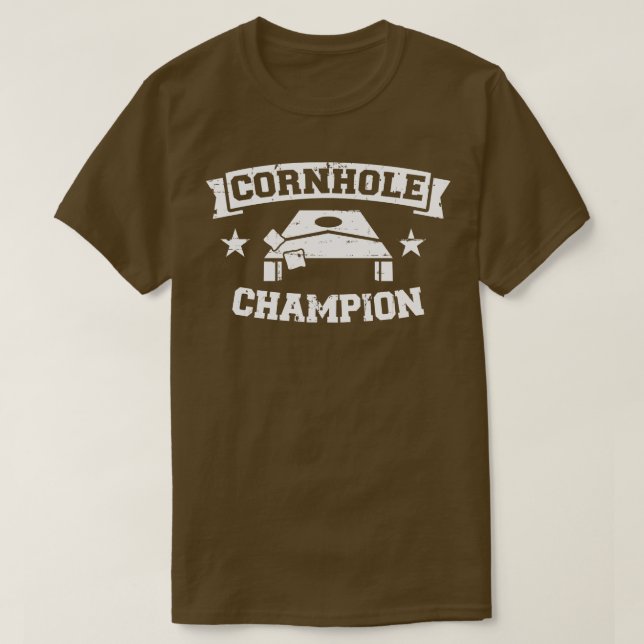 Cornhole champion T-Shirt (Design Front)