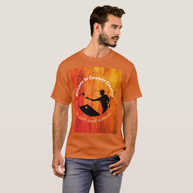 Cornhole Country T-Shirt (Front Full)