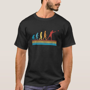 Cornhole Evolution Retro Cornhole Player Vintage T-Shirt