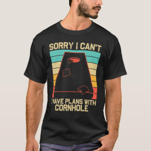 Cornhole For Men Women Sack Toss Game Bean Bag Pla T-Shirt