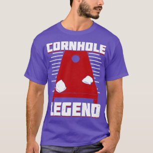 Cornhole Legend Bean Bag Toss Player Gift  T-Shirt