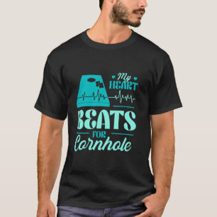 Cornhole Player Bean Bag Corn Hole Women Cornhole T-Shirt