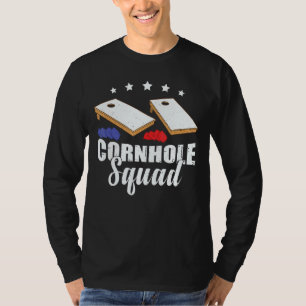 Cornhole Squad Bean Bag Backyard Cornhole T-Shirt