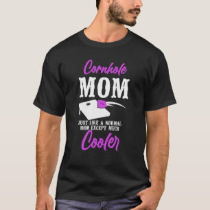 Cornhole Team Bean Bag Player Champ Mom Cornhole M T-Shirt