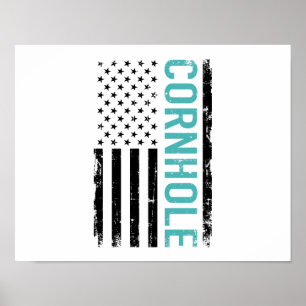Cornhole USA Poster