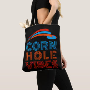 Cornhole Vibes Cornhole Cornhole Player Tote Bag