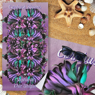 Cornhusk Blooms Chic Unique 2190 Beach Towel