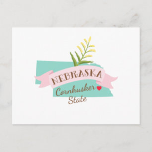 Cornhusker State Postcard