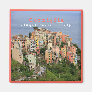 CORNIGLIA - Cinque Terre - panorama - Magnet