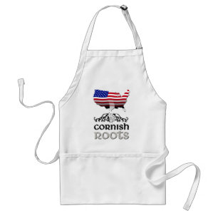Cornish American Ancestry Roots Standard Apron
