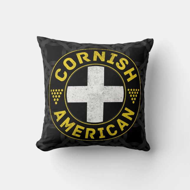 Cornish American Flag Cushion (Front)