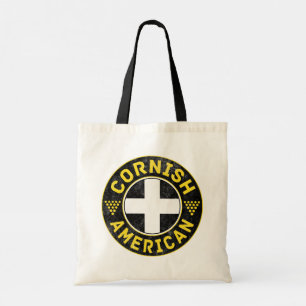 Cornish American Flag Tote Bag