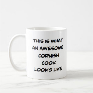 cornish cook, awesome coffee mug