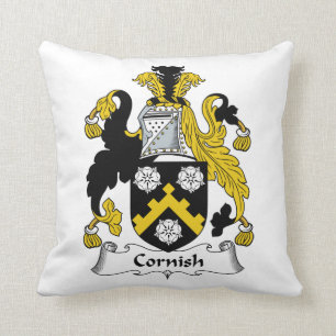 Cornish Family Crest Cushion