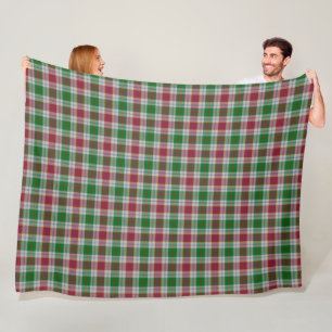 Cornish Family Tartan - Rosevear Fleece Blanket