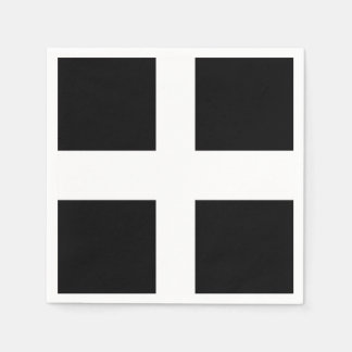 Cornish Flag Cocktail Napkins (Standard)