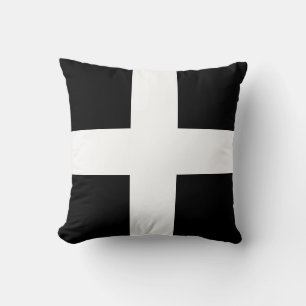 Cornish Flag (Cornwall) (County of England, UK) Cushion