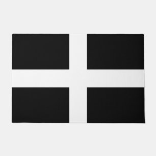 Cornish Flag (Cornwall) (County of England, UK) Doormat