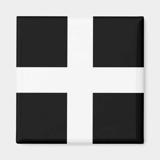 Cornish Flag (Cornwall) (County of England, UK) Magnet (Front)